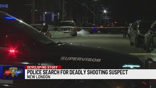 Police searching for suspect in deadly New London shooting