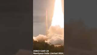 Indian Space Research Organization (ISRO) successfully launched the communication satellite GSAT-24