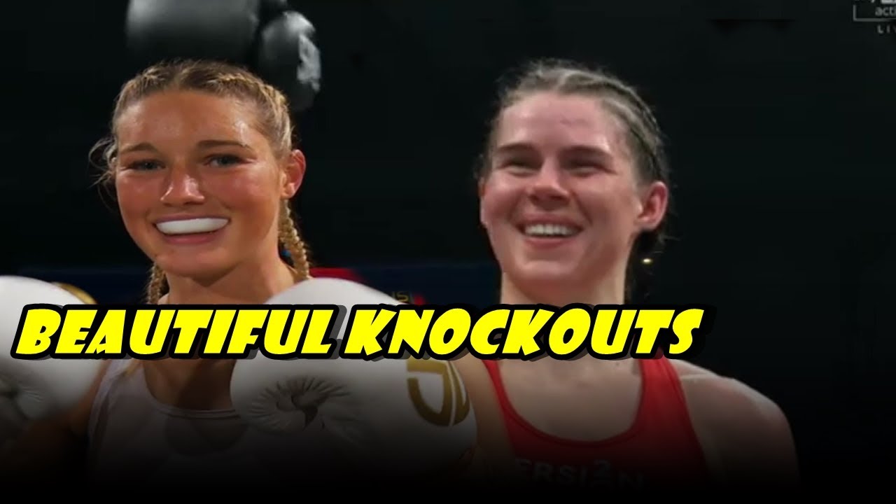 The Greatest Knockouts By Female Boxers 3 - YouTube