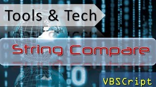 VBScript - String Compare script