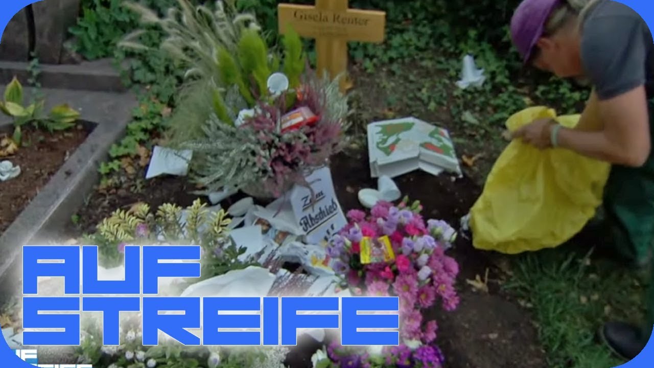 Müll Auf Dem Grab Wer Verschandet Den Friedhof Auf Streife Sat 1