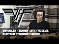 Van Halen - Runnin' With The Devil played in standard tuning (Original Key)