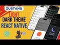 React Native Dark Theme | React Native Tutorial | Switch between Dark and Light Theme | Beginners