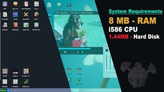 Worlds Smallest Operating System on 8 MB Ram | Kolibri Os Installation \u0026 Demo