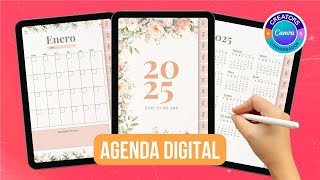 ¿Cómo crear AGENDA/PLANNER digital con links en CANVA?