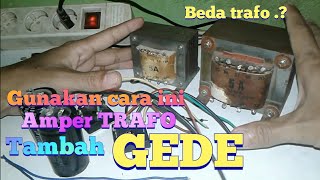 Cara Merakit Supley Untuk Power Ampli 2 Trafo Ct