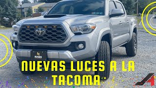 INSTALACION DE LUCES RAPTOR 2021 TOYOTA TACOMA TRD SPORT  || JA LUNA