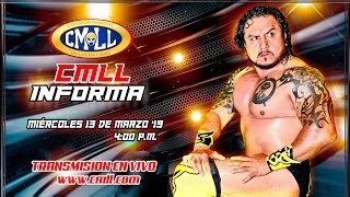 CMLL INFORMA 13 DE MARZO DE 2019