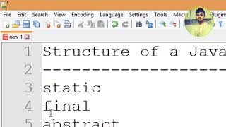 Hello World Program Explained | Structure Of A Java Program | Java Technocrat [Hindi]