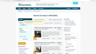 How to use Spareroom.co.uk to discover average room rents