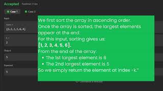 [Java] Kth Largest Element in a Array - Leetcode 215 -- Illustrated! | Pattern Mastery