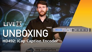 Unboxing: HD492: iCap Caption Encoder