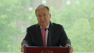 UN Chief on Climate Change and his vision for the 2019 Climate Change Summit