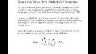 CompChem.07.06 Excited Electronic States: Conical Intersections and Dynamics