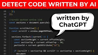 How to Detect Code Written by AI or Human | FREE AI Code Detector