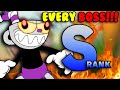 S Ranking EVERY boss in Cuphead is HARD!!!