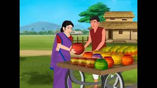 एक मिटटी के बर्तन और बूढ़ी अम्मा की कहानी/हिन्दी कार्टून/Cartoon/Toon TVHindi Moral Story Watching