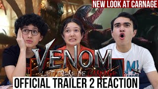 VENOM: LET THERE BE CARNAGE TRAILER #2 - REACTION! | MaJeliv Reactions | Will Carnage end Venom?