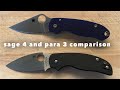 Sage 5 vs Para 3 - A contest of minutia