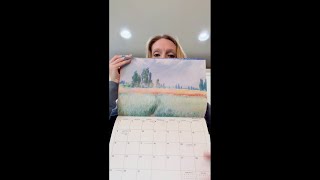 Claude Monet Calendar Impressionist Art GORGEOUS