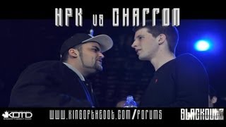 KOTD - Rap Battle - HFK vs Charron