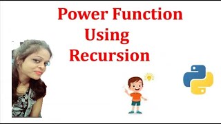 #Recursion Power Function Using Recursion | Data Structures & #Algorithms | #Python
