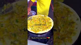 Masala Dosa |#homemade #streetfood #masaladosa #unexploredstreet #love #happy #dosa Dosa street food