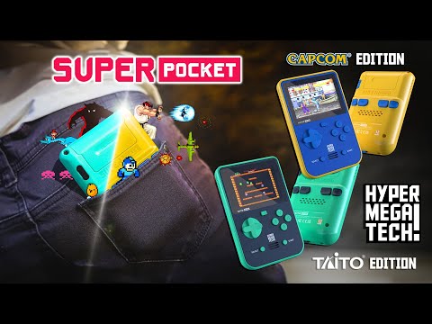 Super Mega Tech Super Pocket Hands On, Put An Arcade In Your Pocket!