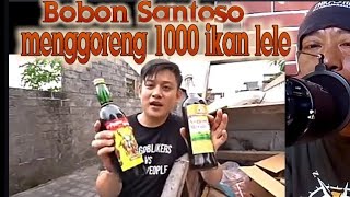 Bobon Santoso menggoreng 1000 ikan lele
