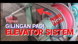 Proses Penggilingan Padi (Elevator Sistem) mesin 48 PK