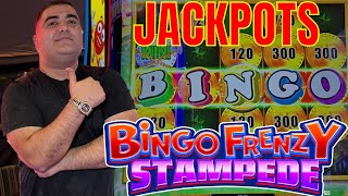 INCREDIBLE JACKPOTS \u0026 COMEBACK On Brand New BINGO Slot Machine