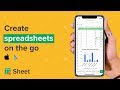 Zoho Sheet for mobile