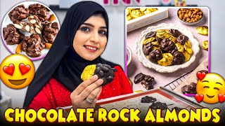 Easy Recipe for making Chocolate Rock Almonds| HKR Recipe |HKR Baking Academy 😍