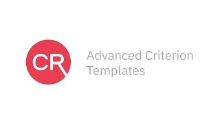Clinical Express - Advanced Criterion Templates