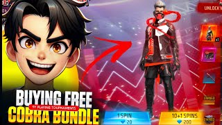 Buying Cobra Bundle 🐍 by playing FREE! tournament🏴‍☠️ | Entry Fee 0₹ 🔥 Winning 55₹🏆 | ATTEMPT 1💣🔥