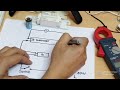 how to test magnetic ballast for traditional flourescent tube using clamp meter