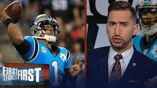 Cam Newton's shoulder is more of an issue and Panthers fans should panic | NFL | FIRST THINGS FIRST