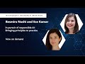 In pursuit of responsible AI: Bringing principles to practice