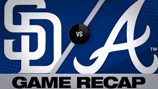 Albies, Soroka lead Braves past Padres - 4/29/19