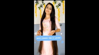 winter hair care tips | सर्दियों मे बालो की frizzyness से छूटकारा | #hair #shorts #yt20 #haircare