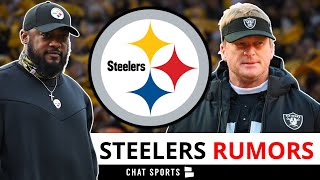 Jon Gruden Joining Steelers Coaching Staff? 👀 2023 Senior Bowl Standouts | Latest Steelers Rumors