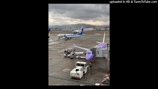 【200131】FDA305便(小牧⇒福岡) 機内アナウンス