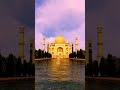 The Taj Mahal, one of the Seven Wonders of the World, India