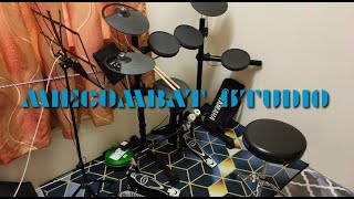 Cara record E-Drum Yamaha DTX450K  menggunakan iRig