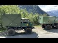 offroad pyrenäen mit unimog zum