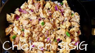 Chicken Sisig - How to cook chicken sisig - Filipino Taste