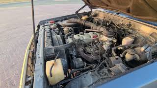 1988 Toyota Land Cruiser FJ62 VX (Engine Start Hood)