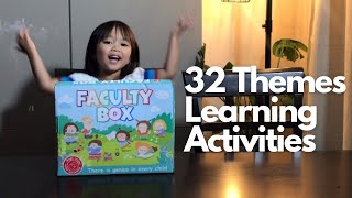 Montessori Toys Busy Book for Toddlers | 32 Themes Learning Activities