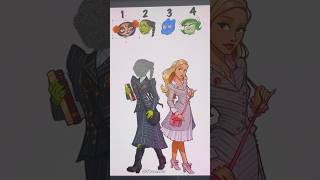 Which one is correct ? Elphaba and Glinda #wicked #art