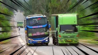 Initial D with indonesian bus - Part 2